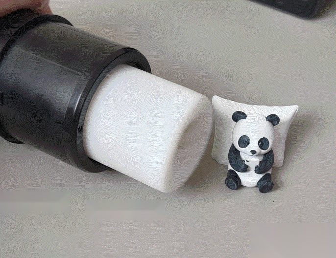 怪兽集合GX5底部与熊猫玩偶